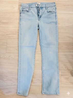 Mother The Looker Light Wash Skinny Jeans Size 29